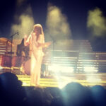 Helen Mirren Instagram - with my family watching Guess who? great artist on a beautiful night at lake tahoe.