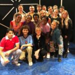 Helen Mirren Instagram - the national youth theater company after a very fun production of Midsummer nights dream. great work all