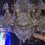Helen Mirren Instagram - ok, test where is this amazing chandelier? answer posted tomorrow