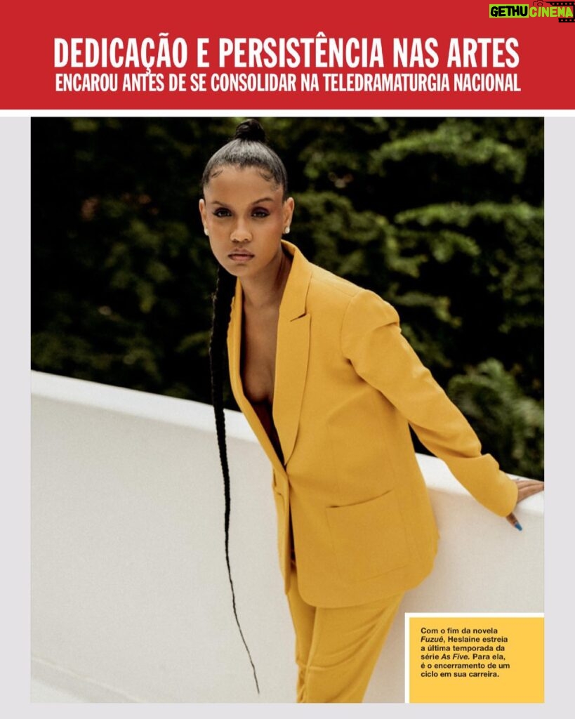 Heslaine Vieira Instagram - Bem maravilhosa na revista Caras dessa semana! 💫 Obrigada Fernanda Chaves por essa matéria linda! Coloquei link nos stories para vocês conferirem! Fotos: @viniciusmochizuki Stylist: @da.rocha_gustavo | @patriciabastosconsultoria Beleza: @walterlobato_ | @tittovidal Assitência de beleza: @matheuseduardx Cabelo: @paulacrismakup @danytavarescomunicacao | @destaqueimagem