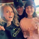 Hilarie Burton Instagram - Everything in my house is pink and green. 🌸🌲 It’s my favorite color combo. So naturally, when people started messaging me and asking for #grimoiregirl merch for the holidays, I had to make sure these items fit into our home! Thanks to my boys- Gus and @jeffreydeanmorgan - for helping mama with an impromptu photo shoot. Gus called dibs on my long sleeve shirt and Jeffrey has made off with my hat!! But the family that conjures together, stays together. Now off to pickup George who will surely be trying to steal my hoodie. 💖 Who are YOU gifting with magic this holiday season?? Copies of Grimoire Girl can be found in the link in my bio and these super cozy merch items are at : https://www.grimoiregirlshop.com/ Link for that is also in my bio. 🌳💕🐍🍡🎟️🪀🩰🧃🍬🌸🌵🦩🪴👛🦖💒🫛 The last slide is our best attempt at modeling. Gus calls it “rusty steel”.