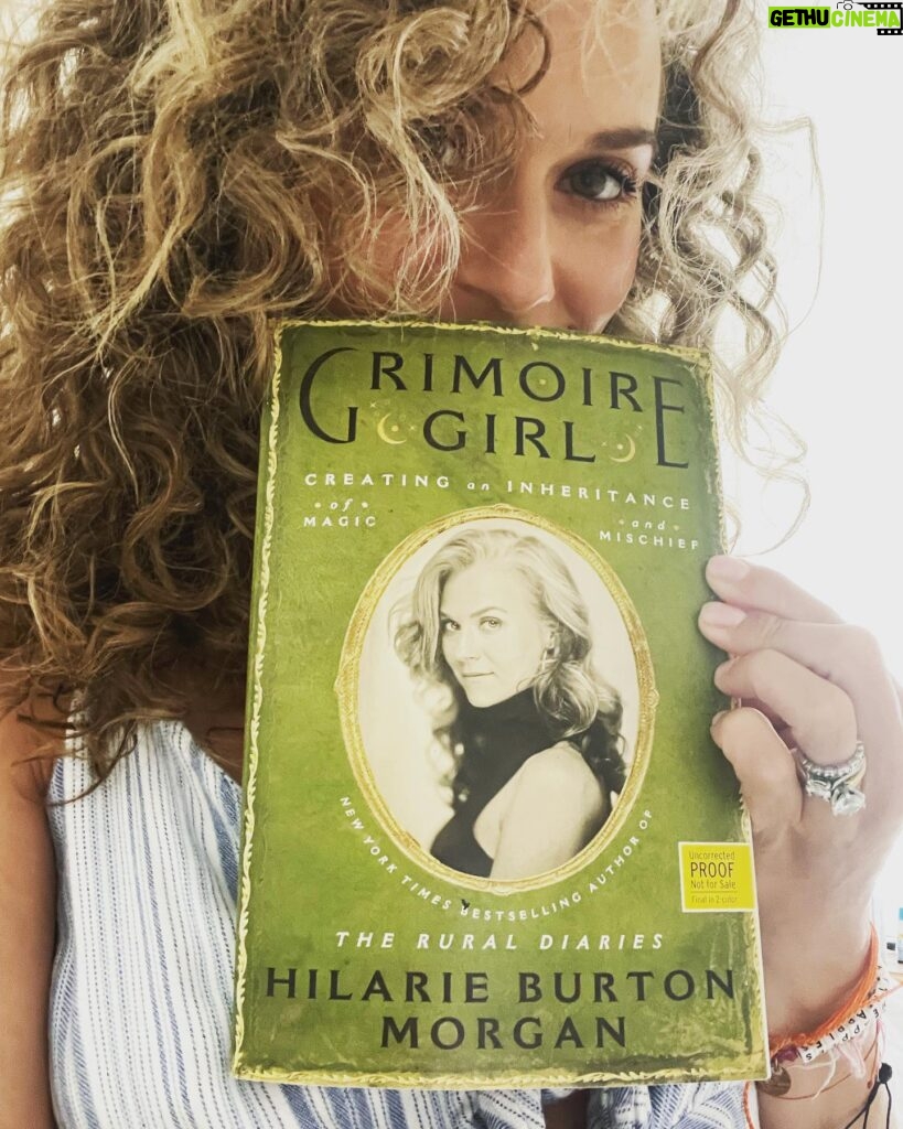 Hilarie Burton Instagram - Getting the proof copy means we’re just one step closer to the release of #GrimoireGirl. 😊 Lotta big feelings about putting this book out into the world. October can’t get here quick enough. If you haven’t preordered your copy, there’s a link in my bio. Only a few signed copies left. But there are options for international shipping on there! Next order of business is planning a little book tour. I never got to do that with Rural Diaries because we were in the thick of lockdown. So this will be a brand new adventure for me! Where y’all wanna hang out?? Send me cities and the names of bookstores or venues you think would be cool! Xoxoxo