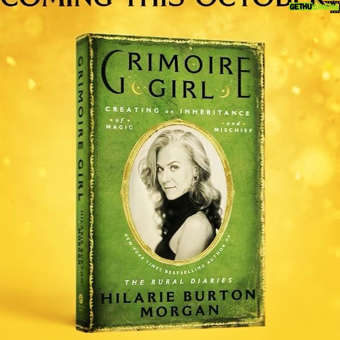 Hilarie Burton Instagram - She’s HERE!!!!! I am just BEYOND excited to share the cover for my latest book #GrimoireGirl with you all! Seriously. I’ve been nervous. Impatient. Giddy. All the things. Because I loooooove this book. 💖 I love that it made me reflect on both the good and bad in my history. And at every turn, it made me choose magic. A Grimoire is a book of life saving knowledge. A spell book. A book of prayers and rituals. This is mine. A collection of memoir essays and magical practices and a big dose of love to help you get through whatever you’re going through, this book is a reminder that we all already have all the tools we need to create a magical existence. You all were so supportive of my last book - #ruraldiaries - and I can’t thank you enough. #GrimoireGirl is now officially available for pre-order and all the links are posted in my bio! There’s a link for regular books, a link for limited signed copies through my local small business bookstore @oblongbooks , and a link for international sales. Counting the days till our October release! Here’s to all of us creating an inheritance of Mischief and Magic. 🌙🌸🌈🧙‍♀️🌱✨🔥 https://linktr.ee/GrimoireGirlHBM