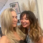 Hilarie Burton Instagram - Oh hell!!! Silver Witch season is nigh!!!! 🌙🔮🧙‍♀️ My lady @amanda_latuabellahair outdid herself tonight and mixed my grey with some much needed ice blonde sass. We did the fastest blowout known to man so I could get home to kids, but she crushed this color and I love that more and more women are going to her for grey advice!! Love you lady. Thank you always. @latuabella_beauty