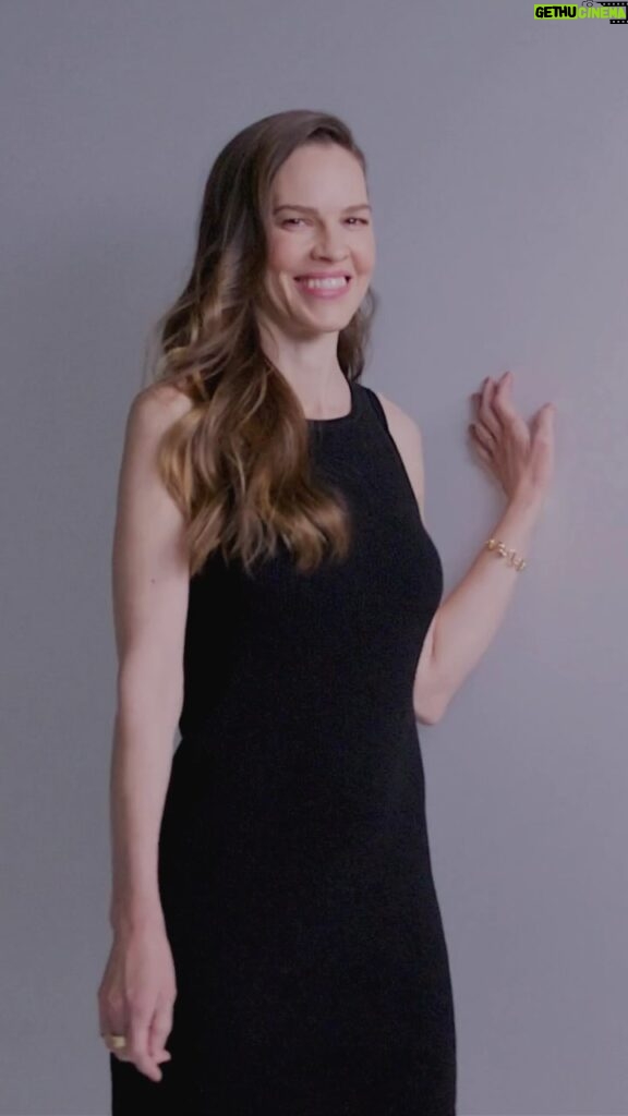 Hilary Swank Instagram - Elevate your style with @Dailylook & indulge in our timeless collection, featuring sustainable & ethically made styles from @yesand curated in collaboration with @hilaryswank — available for a limited time only. ✨ Join Dailylook’s premium at-home styling service & receive classic staple pieces handpicked for you by a personal stylist to perfectly suit your wardrobe. *while supplies last*