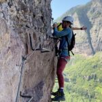 Hilary Swank Instagram - Check out this #FitnessFriday 😜🧗🏽‍♀️ Fun outdoor adventure day with my great bud, @becca_tudor from @telluride_fuel because “fitness is not just in the gym“ 🙌🏽💪🏽⛰