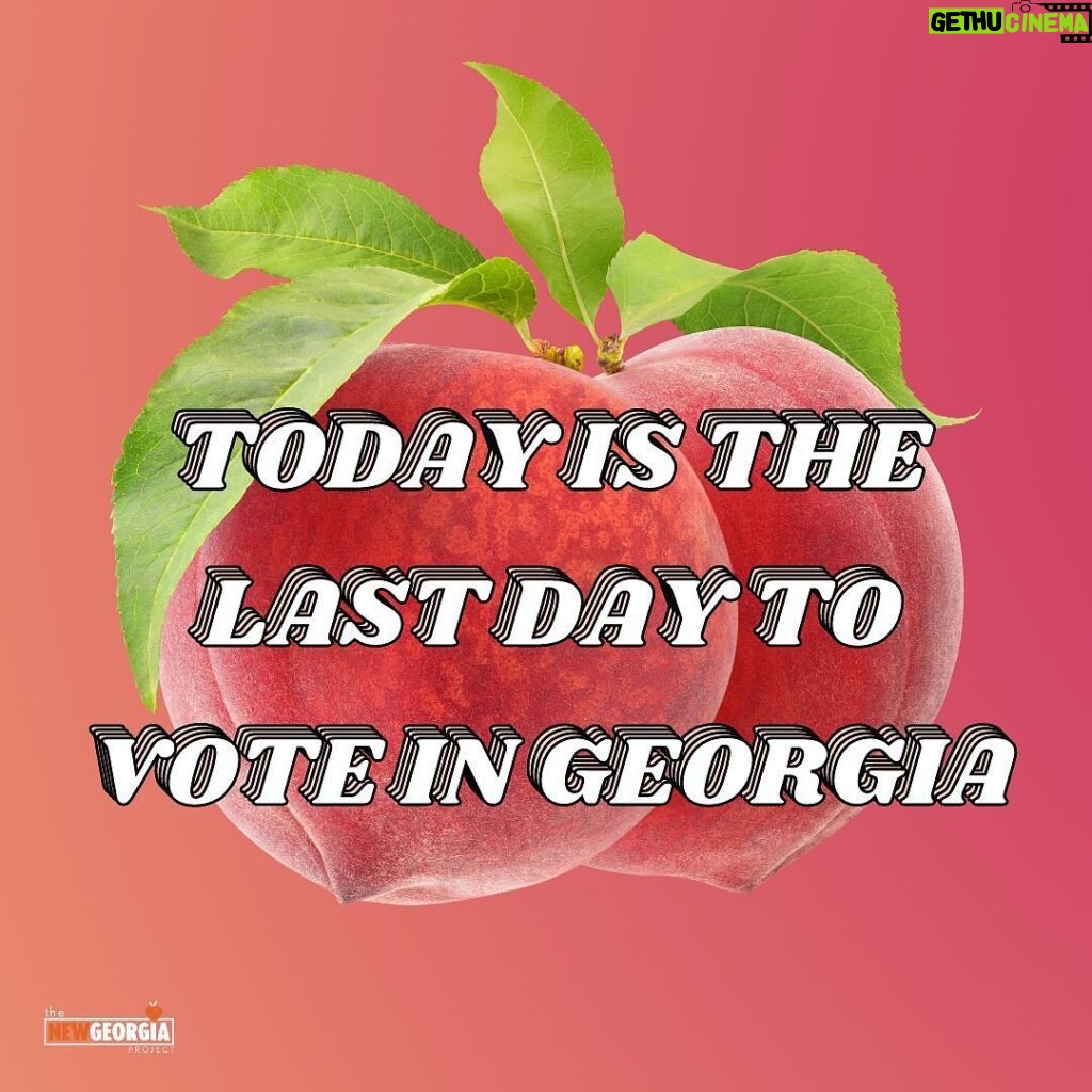 Hilary Swank Instagram - Hi! Please plaster the internet with these 🍑✨ Voting today? Find your polling place by logging in with your basic voter info: 💻mvp.sos.ga.gov/MVP/ Need to drop your ballot off? Find a drop box in your county: 💻 bit.ly/NGPBoxes For all voter info go to links in bio of @newgeorgiaproject 👍🏽