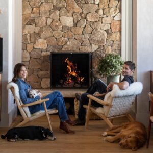 Hilary Swank Instagram - So happy to be a part of @archdigest this month featuring the dream home we built - something I have worked towards for 3 decades. It’s such a gift and I am so very grateful.  We had such incredible artisans to help make this dream come true. All of these extraordinary people are listed below and you can find a link in my bio to see more pics and the entire article, welcome in!!

Designer: @markzeffdesign
Architect: @onearchitects 
General Contractor: DeLuca Construction 
Architectural Lighting Designer:
@luminosityald 
Greenhouse: @growing_spaces 
Kitchen and bathroom Slabs: 
@thestonecollection 

Some select furniture:
@obsoleteinc 
@schwung.design 

Article by: @emilwilbekin 
Photographer: @juliesoefer 
Makeup: @emy_bee 
Hair: McKenzy Brown