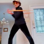 Hilary Swank Instagram - Because I was off my phone yesterday for the 12th annual National Day of Unplugging, I wasn’t able to post #FitnessFriday ... But, it’s never too late to get your fitness on! 😜 This one brought to you by the hula hoop queen! jeanbarnette/TikTok 🔥