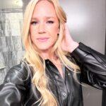 Holly Holm Instagram – On our way. Press conference #ufc300 🙂