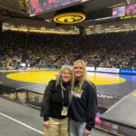 Holly Holm Instagram – What an honor to meet the legend Dan Gable and the wrestling team at @iowahawkeyewrestling . Any time I can go see my guy @realvvoods wrestle live you know I’ll be there. Tom Brands, Jeni Brands, Chad and everyone at Iowa City. Thank you for the experience and the hospitality. This was my first experience at a major dual meet. I hope to make it back to this electric place. 🔥 And as ALWAYS, it’s great spending time with some of my favorite people @izzystylewrestling @clayguida  @kennedyblades  #izzystylewrestling #teamwoods