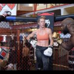 Holly Holm Instagram - I’m super thankful for the extra hours put in to help me prepare for this fight. Here’s to the start of another week. Feeling great!!! #ufc300 we comin
