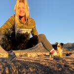 Holly Holm Instagram - Fun in the sun……set. 🌅 with my girl, River. 🏃🏼‍♀️