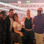 Holly Holm Instagram - @liltunechi last weekend! Came out to some Phil Collins and I’m just gonna say it now… my favorite intro of any concert to date. Sorry I cut the video short- I had to set my phone down so my hands were ready to play the air drums when it came to the “da-da da-da da da da duh dat dat” part. #iykyk. Such a good time with great people.