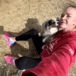 Holly Holm Instagram – Post run, feeling accomplished and a few salty kisses from River. One step closer #ufc300