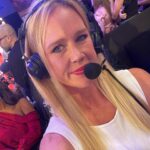 Holly Holm Instagram - It’s been a great night of fights here in Orlando! What a pleasure it was to be a part of the commentating team for the Serrano vs. Ramos fight. You ladies fought for an active 12 three minute round fight and showed true grit. Thank you for the inspiration!