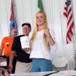 Holly Holm Instagram - Getting my fist casted for the IBHOF. You know I went with the left fist. 👊🏼I can’t wait to see it when it’s finished. So honored to be here😊 @internationalboxinghalloffame