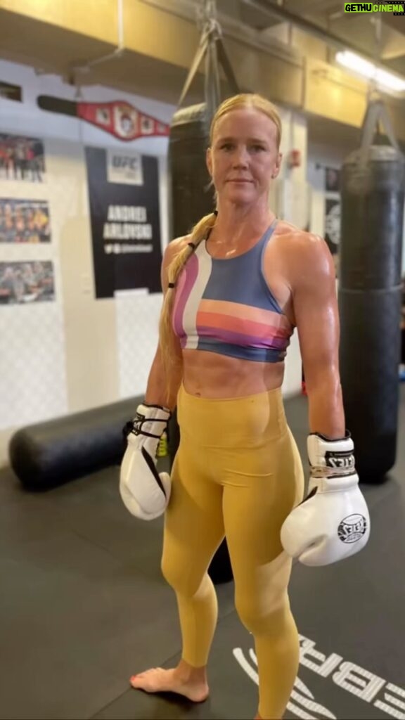 Holly Holm Instagram - Nothing fancy. Just repping some basics. @jacksonwink_mma