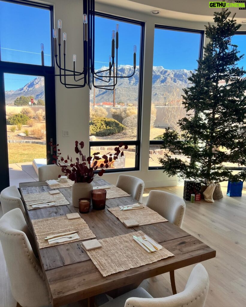 Holly Holm Instagram - Christmas was a blessed day❤️ I always regret not taking more photos but I also was happy to just enjoy the time together. Dinner was prime rib, garlic parmesan potatoes, sautéed mushrooms, roasted carrots, strawberry spinach salad and traditional green bean casserole (as per requested every year by the ones I love). Oh, and pineapple upside down cake (I didn’t make the cake but best believe I’ll be stealing that recipe ☺️). I’m proud to say it was my first prime rib roast and it came out superb 😉 After dinner I enjoyed a run with my girl River. It was peaceful and beautiful. Some Christmas lights as well as our Albuquerque lights. It was a wonderful day, but most importantly, I just felt truly blessed to celebrate this time of year. I’m so thankful to know Christ and feel his everlasting love. I love seeing everyone get together this time of year and try to always remember the reason we are celebrating. Jesus was born for the purpose of giving us eternal salvation. To live a perfect life even through great temptation. And to die for us. There is no greater gift. I hope you all had a Merry Christmas!!! And for those of you maybe feeling heartache this time of year, know you are loved! God bless you all. ❤️