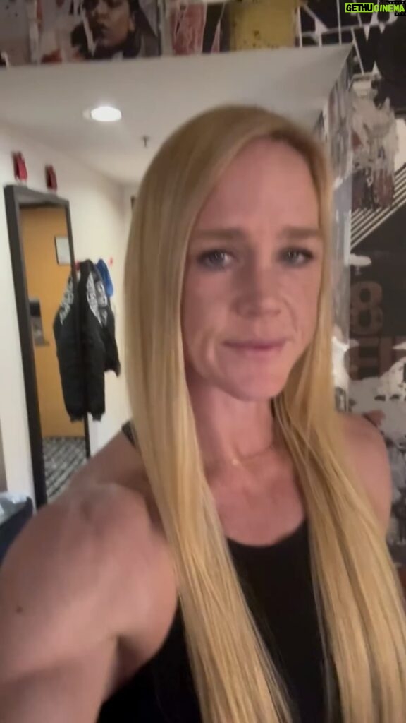 Holly Holm Instagram - A little broken hearted but never broken. These are the moments we dream of etching in our legacy, a dream I failed to reach. Thank you all for the love. ❤️