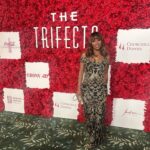 Holly Robinson Peete Instagram - Thank you @eden_bridgemansklenar and family for an awesome party!! 🏇🌹🎊🔥 #kentuckyderby Gown: @pamellaroland