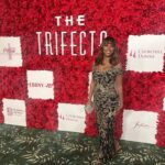 Holly Robinson Peete Instagram - Thank you @eden_bridgemansklenar and family for an awesome party!! 🏇🌹🎊🔥 #kentuckyderby Gown: @pamellaroland