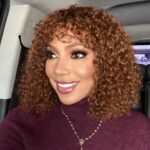Holly Robinson Peete Instagram - Hello Girls!!!… #Dallas Makeup @jamiedionne Dress @sergiohudson Boots @beautiisoles Necklace @houseofsacredflame