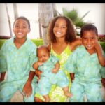 Holly Robinson Peete Instagram - #nationalsiblingsday I’m so glad they have each other 👦🏽👧🏽👦🏽👦🏽 💜💜💜💜