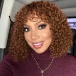 Holly Robinson Peete Instagram - Hello Girls!!!… #Dallas Makeup @jamiedionne Dress @sergiohudson Boots @beautiisoles Necklace @houseofsacredflame
