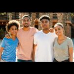 Holly Robinson Peete Instagram - #nationalsiblingsday I’m so glad they have each other 👦🏽👧🏽👦🏽👦🏽 💜💜💜💜