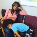 Holly Robinson Peete Instagram - #tbt @romanpeete the baby of the bunch. My Nugget. My whole face. My mini me. Just thinking about how much I love you today.A whole college kid 🥹🥰🥰🥰🥰🥰 #mysonshine #motherson #mothersonlove #motherlove #jokalovesyou #RomanMatthewPeete