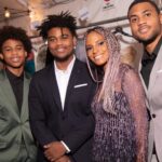 Holly Robinson Peete Instagram - #nationalsiblingsday I’m so glad they have each other 👦🏽👧🏽👦🏽👦🏽 💜💜💜💜