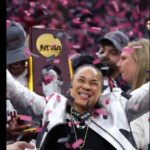 Holly Robinson Peete Instagram - “The emotions took over.” Coach @staley05 shares what it feels like for @gamecockwbb to complete a perfect, undefeated season with a #NationalChampionship win over Iowa. #basketball #womensbasketball #ncaa #championship