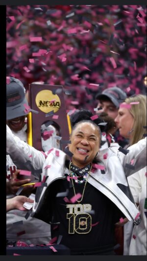 Holly Robinson Peete Instagram - “The emotions took over.”

Coach @staley05 shares what it feels like for @gamecockwbb to complete a perfect, undefeated season with a #NationalChampionship win over Iowa.

#basketball #womensbasketball #ncaa #championship