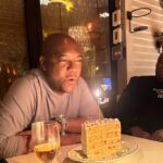 Holly Robinson Peete Instagram - #aboutlastnight we celebrated hubby’s 58th birthday 🎂🎆😍 with family and besties! We love you, Rodney Peete! No way we’ve spent over half of our lives together! “and I’d do it again” (maniacal laughter 🤣🤣) Really special night!! @rodneypeete9 @magicjohnson @chale2626 @terryellis @lewistpowell @mattrobinson432 @ryanepeete @realrjpeete