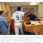 Holly Robinson Peete Instagram - It’s OPENING DAY!!! 💙💙💙🎉🎉🎉 noooo way it’s your NINTH season as a clubhouse attendant , @realrjpeete!!! 🤯 just wanted to take a second to tell you how proud I am of you! You are the heart and soul of that clubhouse, son! You bring the hugs and the hard work and the positive energy…But success in this position doesn’t happen unless he has tremendous consistent support in the workplace. Sending gratitude to @magicjohnson @lonr10 Alex Torres, Andrew Freidman, of course Dave Roberts, and all of the other coworkers and of course the entire team for lifting RJ every single day and for all the support and love they’ve shown our son. This job has meant so much on so many levels. PS: the fourth slide was his very first day at work. We brought him down there like we were dropping him off at kindergarten.🤣🤣 RJ Peete #workingman …#letsgododgers #hireinclusively @hollyrodfdn #autismemployment #mlb @dodgers #proudclubbymomma most photos 📸 @jon.soohoo