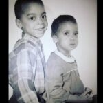 Holly Robinson Peete Instagram - My big bro @mattrobinson432 is the dopest!!! I don’t know what I’d do without him!! He completes me👧🏽👦🏽💖💖 always turn my frown upside down. Well also fistful of candy 🍬 helps (slide one 😂)schhhhwaaaad #nationalsiblingday