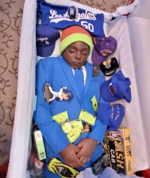 Holly Robinson Peete Instagram - 🚨(warning slide 3 may be disturbing)🙏🏾🌹💔💙Sweet 15 year old #RyanGainer was laid to rest this weekend. We felt blessed and honored to help the family with a few things pertaining to the service.

Ryan LOVED the @dodgers and @lakers. He was adopted at 2 years old from an abusive situation… given a chance in the world by his amazing adoptive parents Sharon and Norman even though they were told he was “unadoptable” due to his epilepsy, crohns #autism and other behavioral issues. But they fought for him and provided a good life for him. They helped him mainstream in school. His brain was special. He had hopes and dreams for his future…
For those of us who have children on the spectrum, we know that there can be episodes and emotional outbursts from time to time. Controlling emotions can be really difficult for them. These can be especially difficult to navigate during the teenage years. Those of you have black children, living with autism you probably already know that your child is exponentially more likely to be killed or injured by law enforcement… Ms Sharon is in a wheelchair paralyzed on one side of her body and she really needed support that day…. San Bernardino sheriff knew the house well and if there had been any level of community policing communication or any program in place, a mental health trained official could accompany the call this tragic impulsive shooting does not happen.

My RJ had his share of these sensory overload episodes and once in public where people threatened to call the police. The bottom line is there needs to be CHANGE in the way law-enforcement deals with these domestic autism and mental health issues when families need help with a loved one. DE-Escalation. Non Lethal Options. And then the way the family was treated afterward was unnecessarily cruel and heartless😡
Ryan should be alive today… Period. He’d come so far. Overcame so much just to be shot dead 3 times in his front yard.💔His mother wanted people to see him in his casket with all of his favorite things. He was just a sweet boy trying to navigate a world that didn’t value him

Rest in Heaven, sweet Ryan.
We are going to make change! #ryanslaw #justiceforryangainer