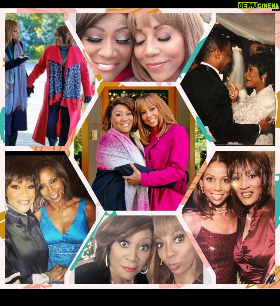 Holly Robinson Peete Instagram - Sending huge love and best wishes to the inimitable living legend that is @mspattilabelle on the occasion of your 80th birthday!!!! 🙏🏾🙏🏾🙏🏾🥳🥳🥳What a blessing to know you and been your friend for so many years! I am just sick that we missed your birthday party 🥳🙁 I hope you felt all the love there and around the world for you! My favorite Patti moment was when she took Rodney aside at our wedding in 1995 and told him he better do right by me! Second favorite Patti memory when we were playing on Thanksgiving with the Carolina Panthers 2003-, she sent us a whole Thanksgiving brisket to eat so I would not have to cook and a whole Patti sweet potato pie. I can still taste that brisket when I close my eyes! 🤤🤤🤤I love you sooooo much!! #phillygirls #happy80thbirthday #pattilabelle 🎂🫶🏾🥳💕💕😘😘😘🙏🏾