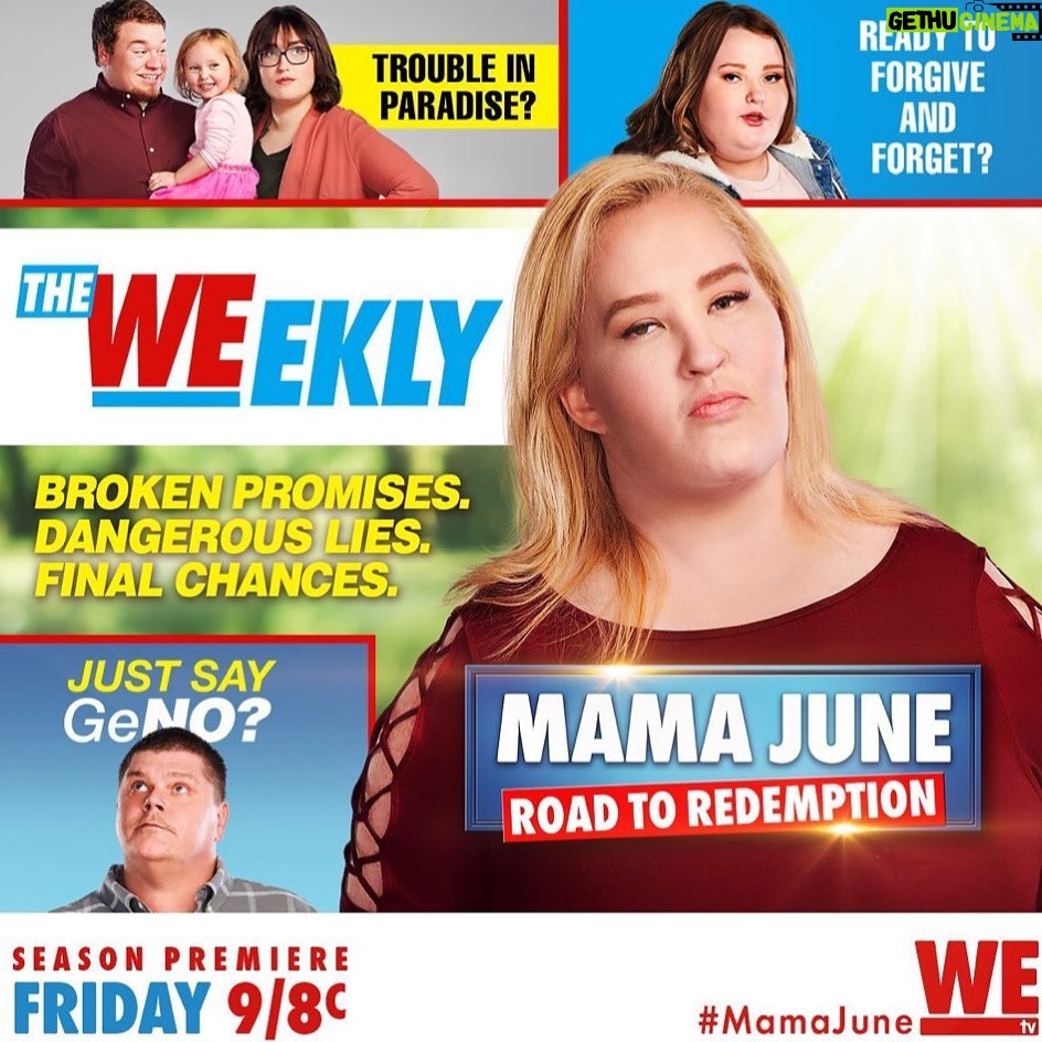 Honey Boo Boo Instagram - Mama June: Road To Redemption is back this Friday, March 19th 9/8c on @wetv @mamajune_wetv #mamajune #honeybooboo