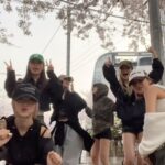 Honey J Instagram - 홀리뱅도 벚꽃 봤다🌸