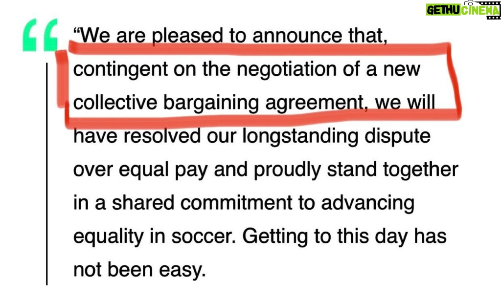 Hope Solo Instagram - This settlement is not a “huge win.” It’s heartbreaking and infuriating. A “promise” of equal pay from the Federation and backpay for a select group of players isn’t equal pay and it’s not what this fight was about. Read the fine print. “Contingent upon the negotiation of a new collective bargaining agreement.” It doesn’t exist yet and is not guaranteed. If the players had ever been successful in negotiating an equal CBA, there would’ve been no reason to sue the Federation in the first place. Six years ago, we started the fight for equal pay, something I’m very proud to say I led when I pushed to bring on a new Players Association Executive Director, Rich Nichols, someone I knew would truly fight for us and give us the tools to challenge a Federation that marginalized us for decades. His strategy to file the EEOC complaint was the boldest action any team had ever taken. It wasn’t an easy ask of anyone, and at the time, the decision went against the wishes of other players on the team now being called the “leaders” of this fight. Throughout the entire process, Megan Rapinoe and Alex Morgan were the two most agreeable with the Federation and to this day, continue to to accept terms that are nowhere near what we set out to do. They both know this is not a win. They know it’s an easy out of a fight they were never really in. The players who got us to where we are today are people like Christie Rampone who stepped up to interview with the EEOC. She and I were the only two players to do so. Players like Christie, Abby Wambach, Shannon Boxx, Heather O’Reilly, Amy Rodriguez, Sydney Leroux, Lauren Cheney, Lori Chalupny and everyone else on the 2015 team who set this fight in motion will not benefit from the selfishness and inequality of this settlement. It also guarantees nothing to the next generation of players. The equal pay case against US Soccer I filed on behalf of the Team long before the Team sued, still stands and I remain committed to fighting for all players — past, present and future.