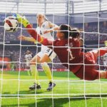 Hope Solo Instagram – #TBT ⚽️ 🥅 🧤 to one of my favorite saves! What’s the best stop you’ve ever seen a keeper make?