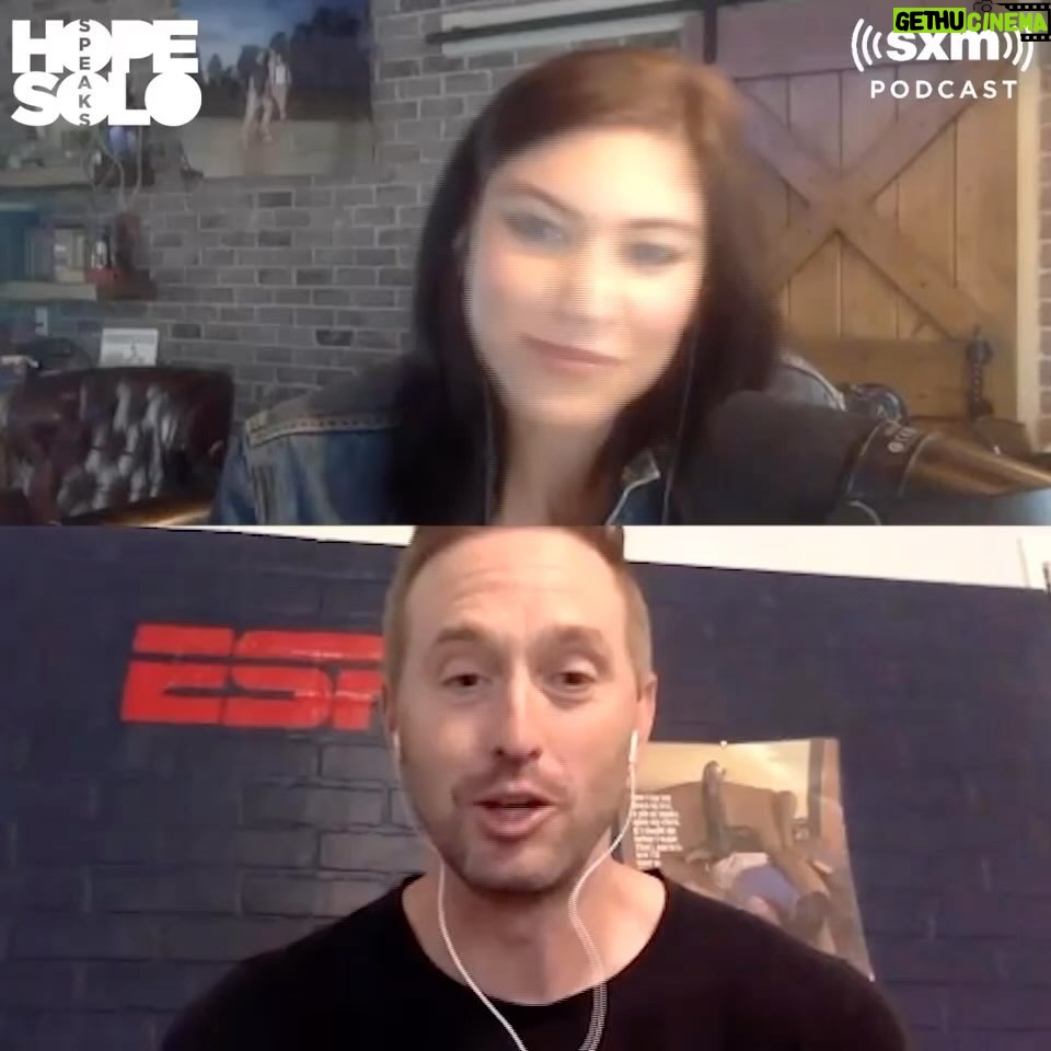 Hope Solo Instagram - New episode of HOPE SOLO SPEAKS! Had a blast chatting with @therealseanfarnham of ESPNU Radio (@SiriusXMCollege) about a wide range of topics, like the upcoming college basketball season, NIL and the transfer portal, and his daughter’s promising career as a goalkeeper. Plus, a connection we shared which I NOT expecting! Download Link in bio
