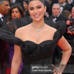 Huda ElEtrreby Instagram – #cannesfilmfestival ,i feel the love tonight 🥰 What an incredible experience !I’ve long dreamed of having a movie there in competition and one day I will make it happen i promise 🤞. I am honored to share that with @abdullahsakkijhajewelry  Who designed this incredible piece specially for me 🤍