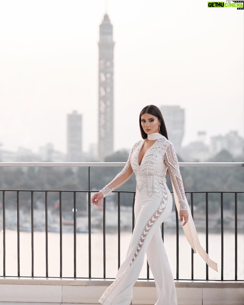 Huda ElEtrreby Instagram - #ciff44 wearing @zuhairmuradofficial jumpsuit Special thanks to my adorable team @lancomepopupegypt @nadaswidanmua @iramjewelry_ @shehabb.adel @revesalondebeaute @l.a_nails_egypt @thenileritzcarlton