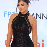 Huda ElEtrreby Instagram - #ciff44 wearing @balmain dress Jewels @versace by @goldera_eg Makeup @rehamkhalifaa Hair @shehabb.adel @revesalondebeaute