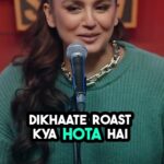 Huma Qureshi Instagram - Thank you for all the love and for making this roast trend on YouTube!! @prettygoodroast @ashishsolanki_1 @be_a_bassi Loving the love #roast #standup #gratitude Laugh and make the world laugh with you …