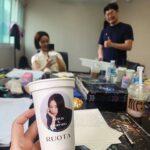 Hwang Jung-eum Instagram - 윤희언니~~잘마실께유💕