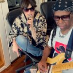 Idina Menzel Instagram - Happy birthday my friend. Thank you for all that you do and for making me sing this crazy song for my supper! @nilerodgers
